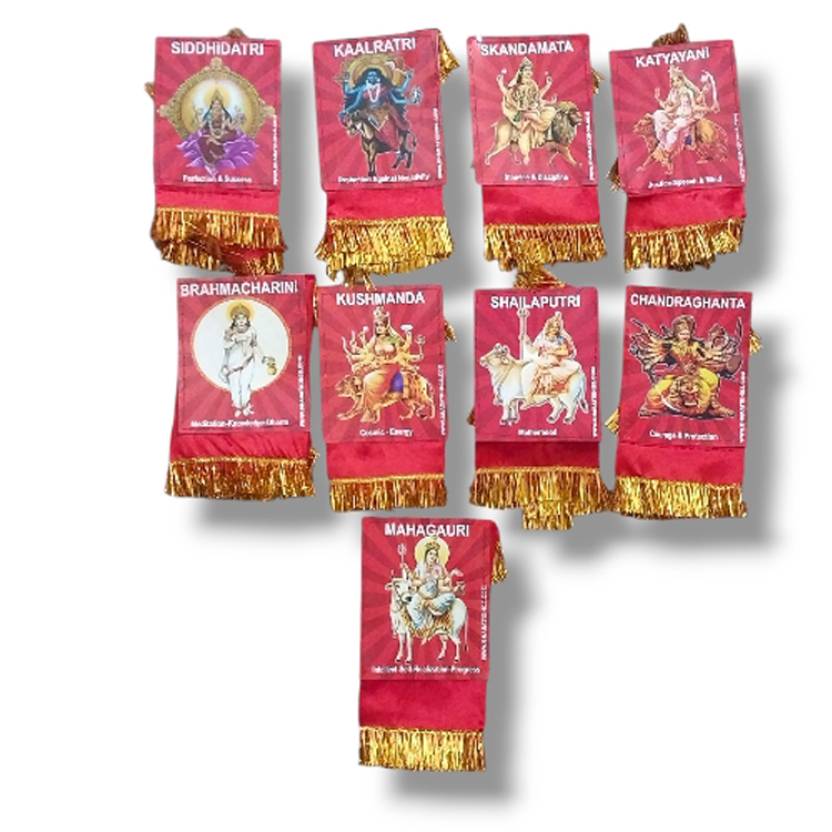 9 Durga jhandi