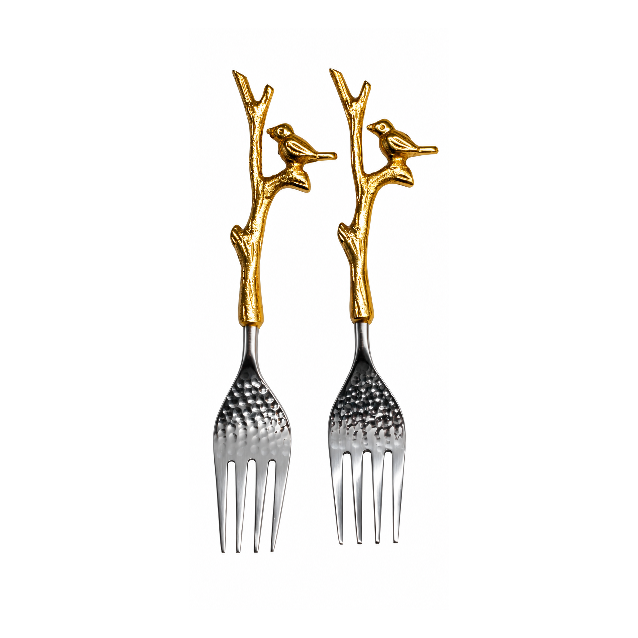 Hammered Fork Set