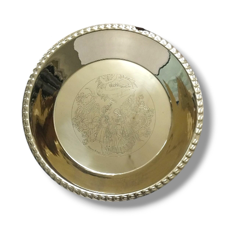 Brass shubh vivah parat