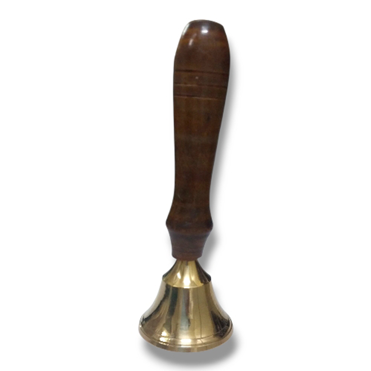 Brass wooden bell