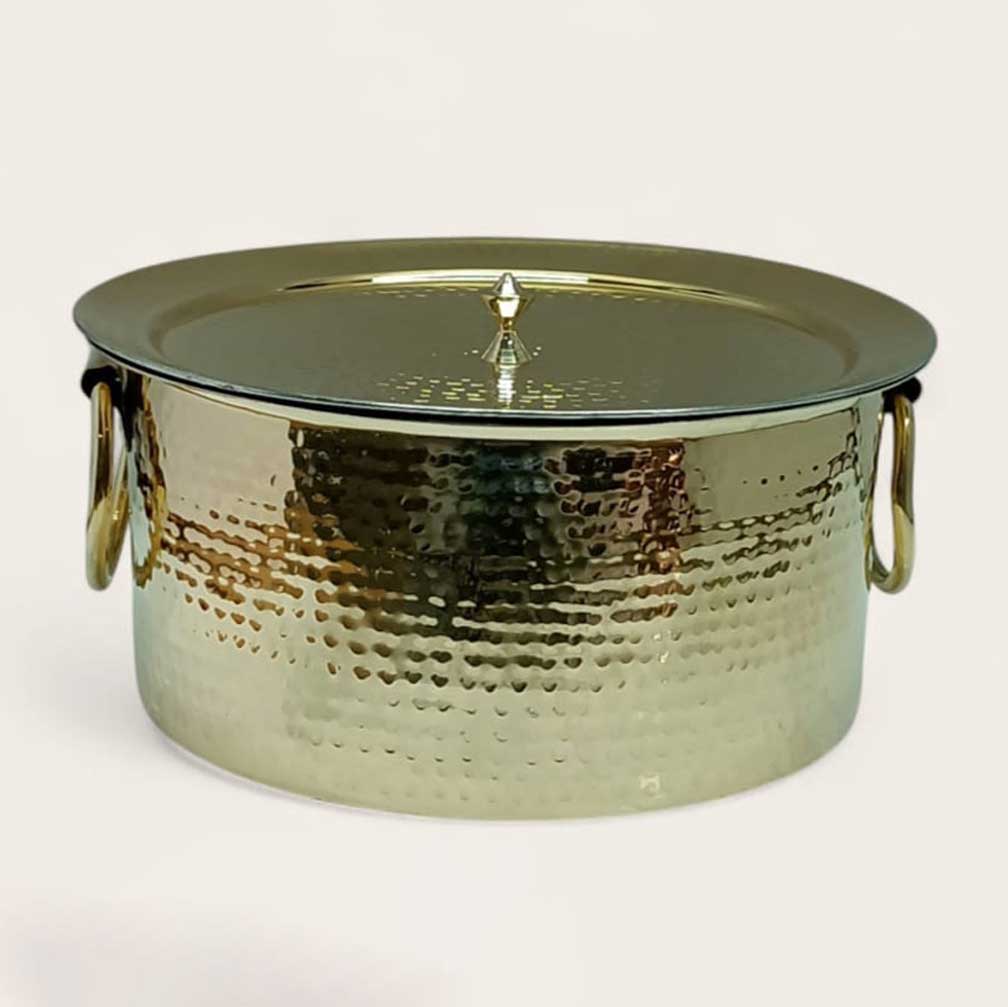 Mirror Hammered Brass Patila1