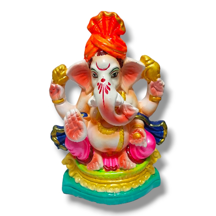 Coloured Ganesh ji Eco friendly