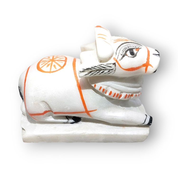 Coloured white nandi