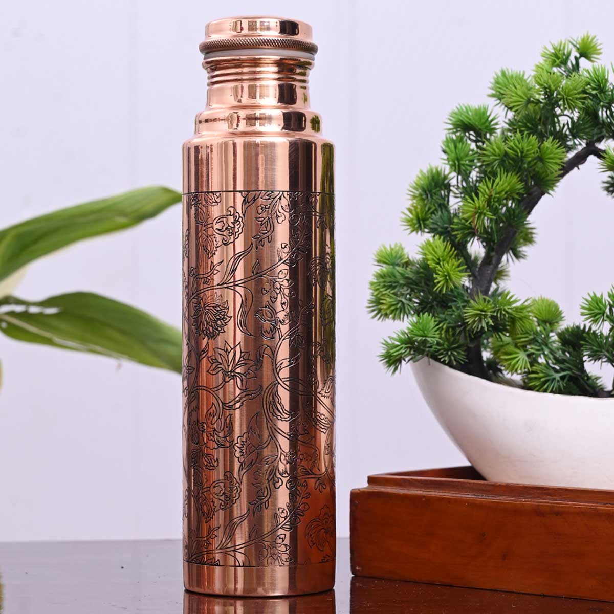 King Copper Bottledark Embossed