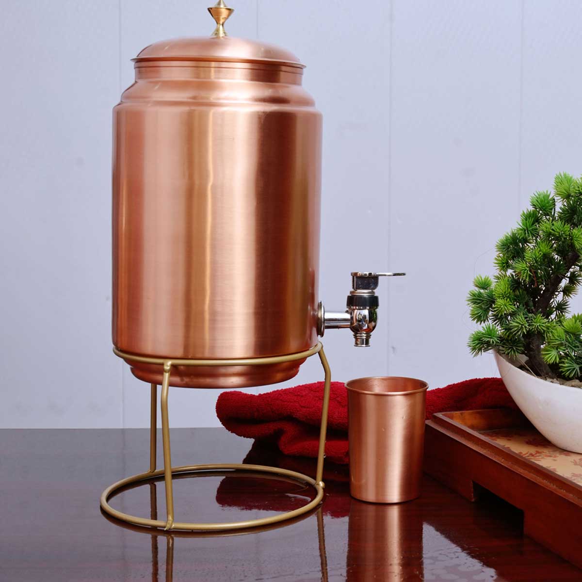 King Copper Water Dispenser Matt Finish