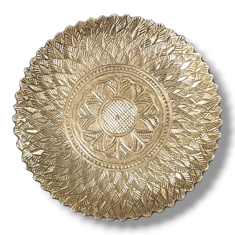 Embossed Round PlateB