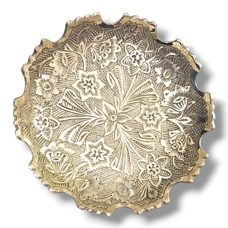 Embossed Round PlateC