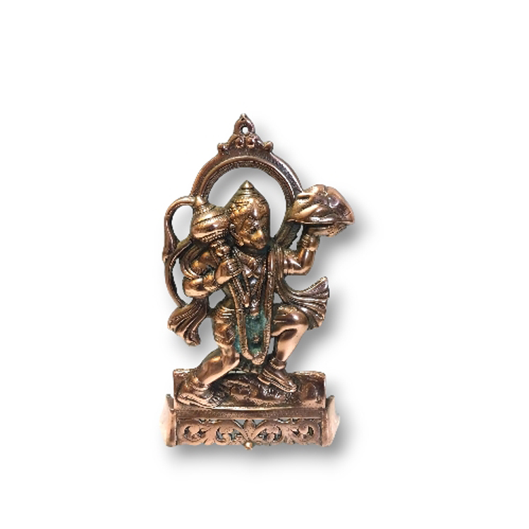 Hanuman ji on plate