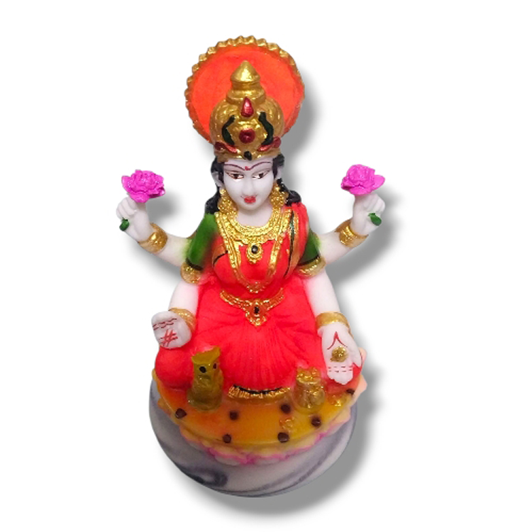 Resin Coloured Laxmi ji