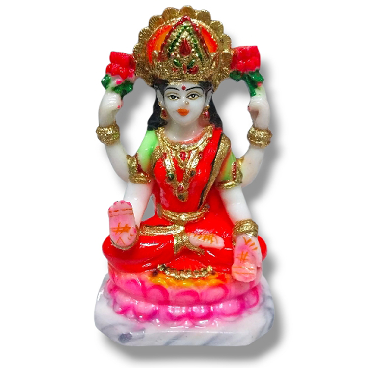 Resin Coloured Laxmi ji