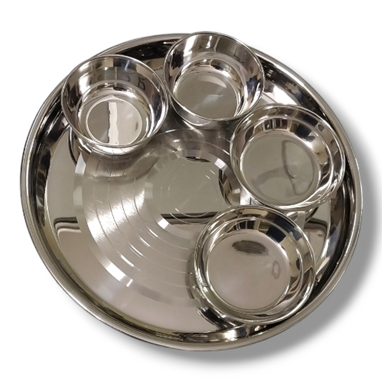 Steel Thali Set