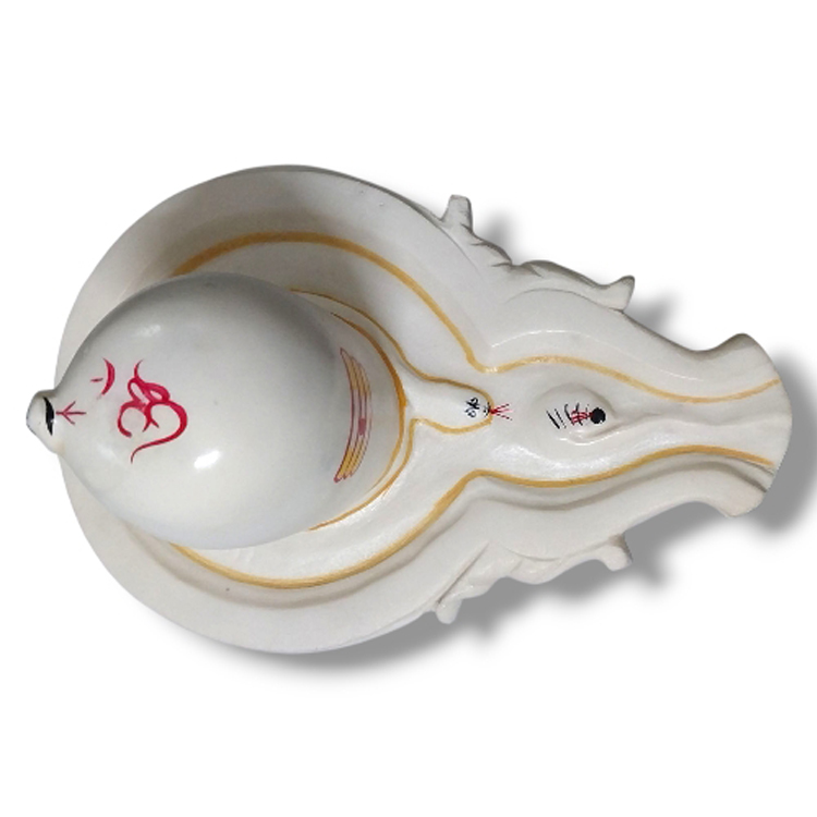 White Marble Shivling
