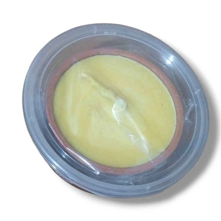 Yellow desi ghee diya